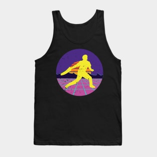 Retro Vintage Jai Alai Player Tank Top